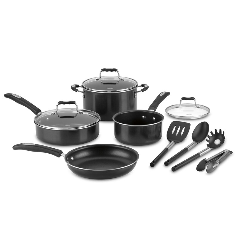 6 piece non stick cookware set